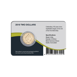 Australia Lest We Forget Centenary of Repatriation 2019 $2 Colour Aluminium-Bronze Uncirculated Coin Pack