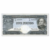 1960-61 Complete Coombs/Wilson Reserve Bank Last Predecimal Banknote Uncirculated Set of Four