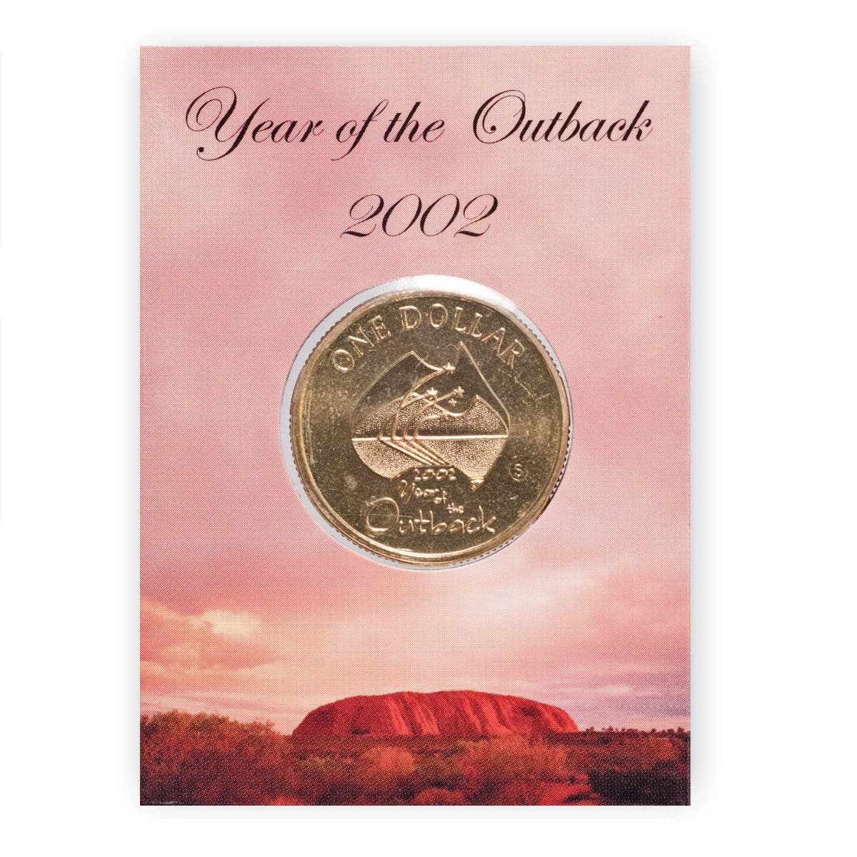 Australia Year of the Outback 2002 $1 Aluminium-Bronze Mintmark Uncirculated 4-Coin Set