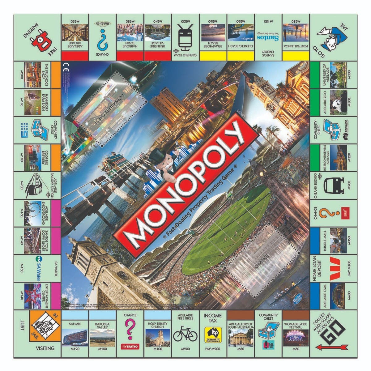 Monopoly Adelaide Edition Board Game