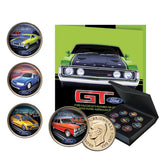 Ford GT Gold-Plated Enamel Penny Collection