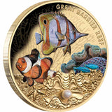 Australia's Great Barrier Reef 2020 $100 Pearl 1oz Gold Proof Coin