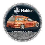 Holden Concept Silver-Plated Enamel Penny 9-Coin Collection