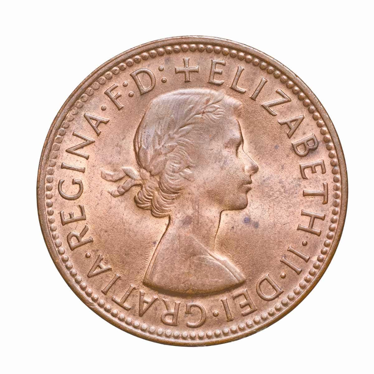 1959 Halfpenny Uncirculated