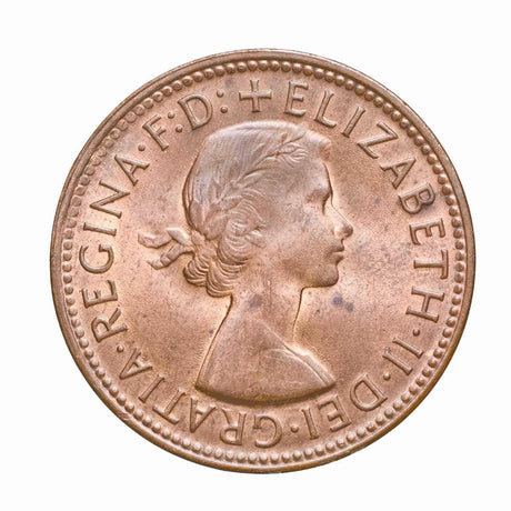 1959 Halfpenny Uncirculated