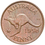 1958 Penny Uncirculated