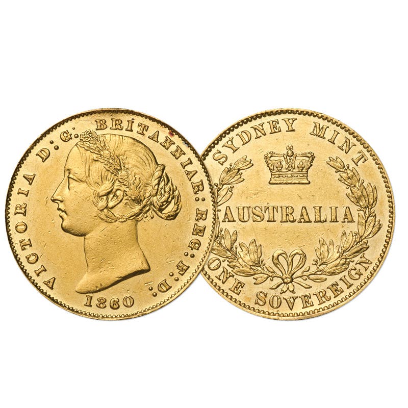 1857-1931 Sovereign 8-coin Type Set Extremely Fine-Uncirculated