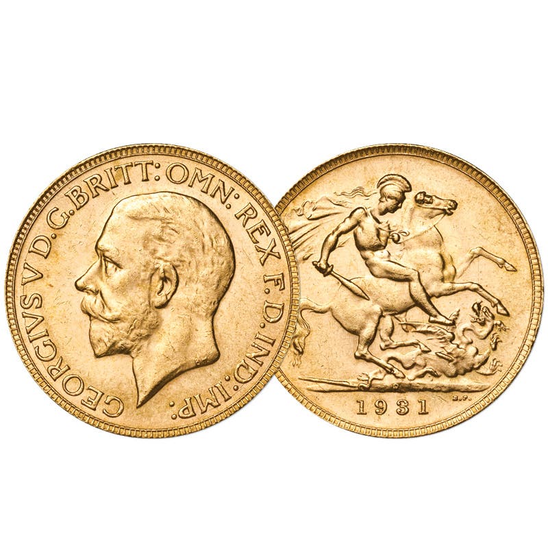 1857-1931 Sovereign 8-coin Type Set Extremely Fine-Uncirculated