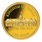 Royal Palace 2017 1 Pa'anga Gold Proof Coin