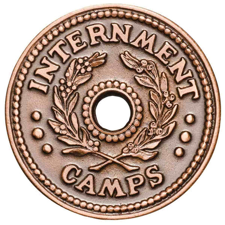 WWII Internment Camp Token Replica