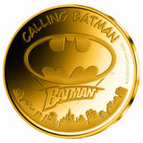 Calling Batman Gold Medallion