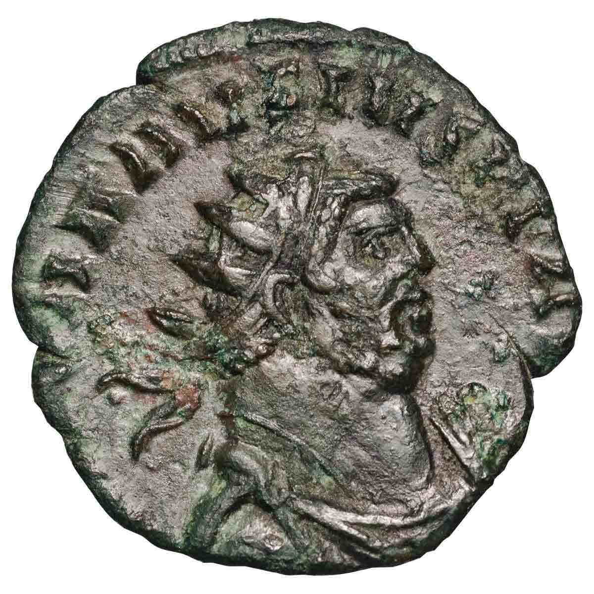 Carausius 286-293AD London Antoninianus good Very Fine