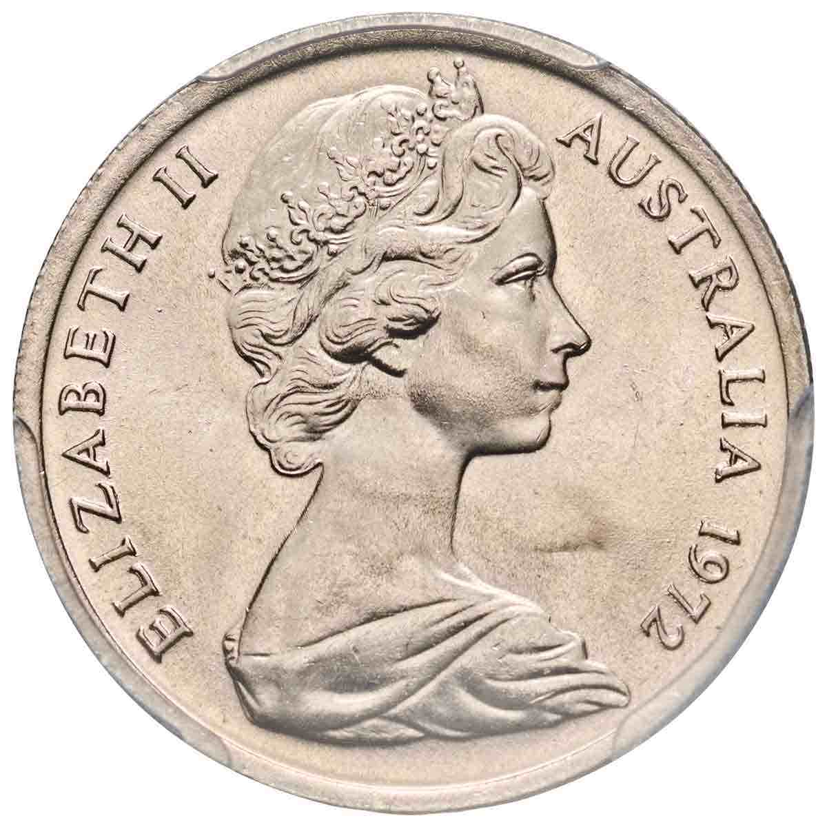 1972 5c PCGS MS67 (Gem Uncirculated)