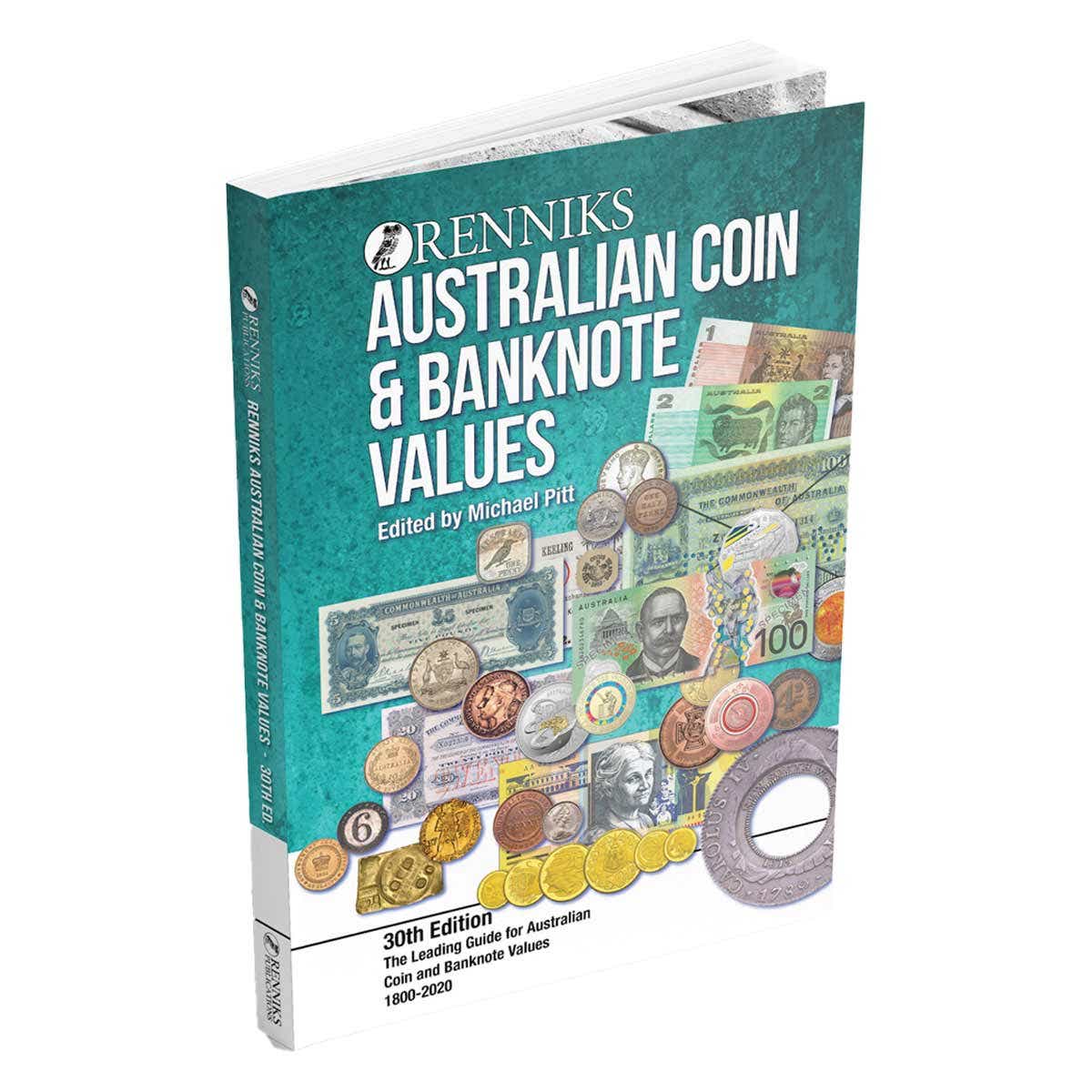 Renniks Australian Coin & Banknote Values 30th Edition Book