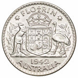 1942 Florin Uncirculated