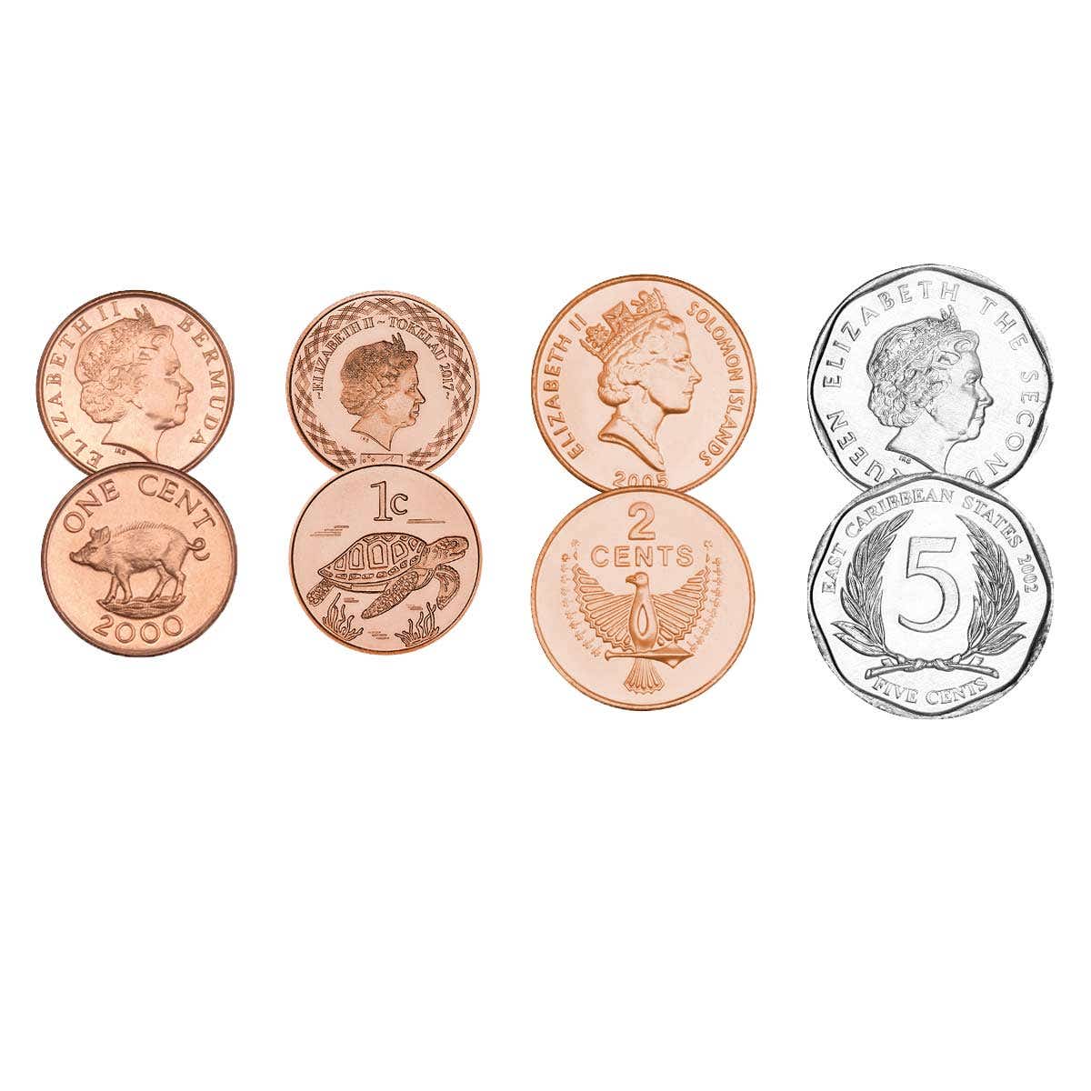 Queen Elizabeth II Royal 21-Coin Collection Very Fine-Uncirculated