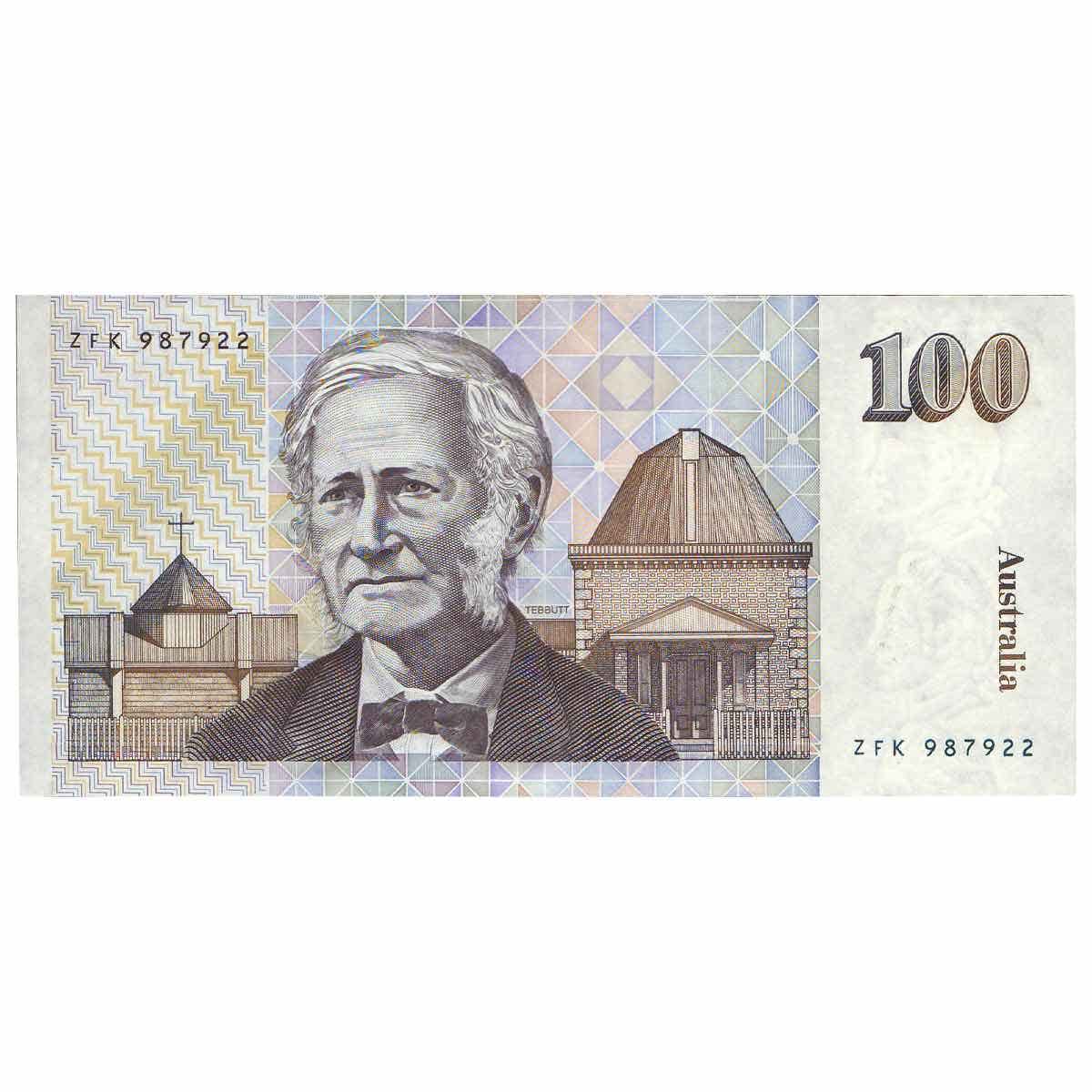 1984-1996 $100 5-Note Collection Uncirculated