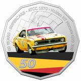 60 Years of Australian Supercars 2020 50c - 1970 Holden Monaro Uncirculated Coin