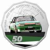2020 50c 60 Years of Supercars XE Falcon Stamp & Coin Cover
