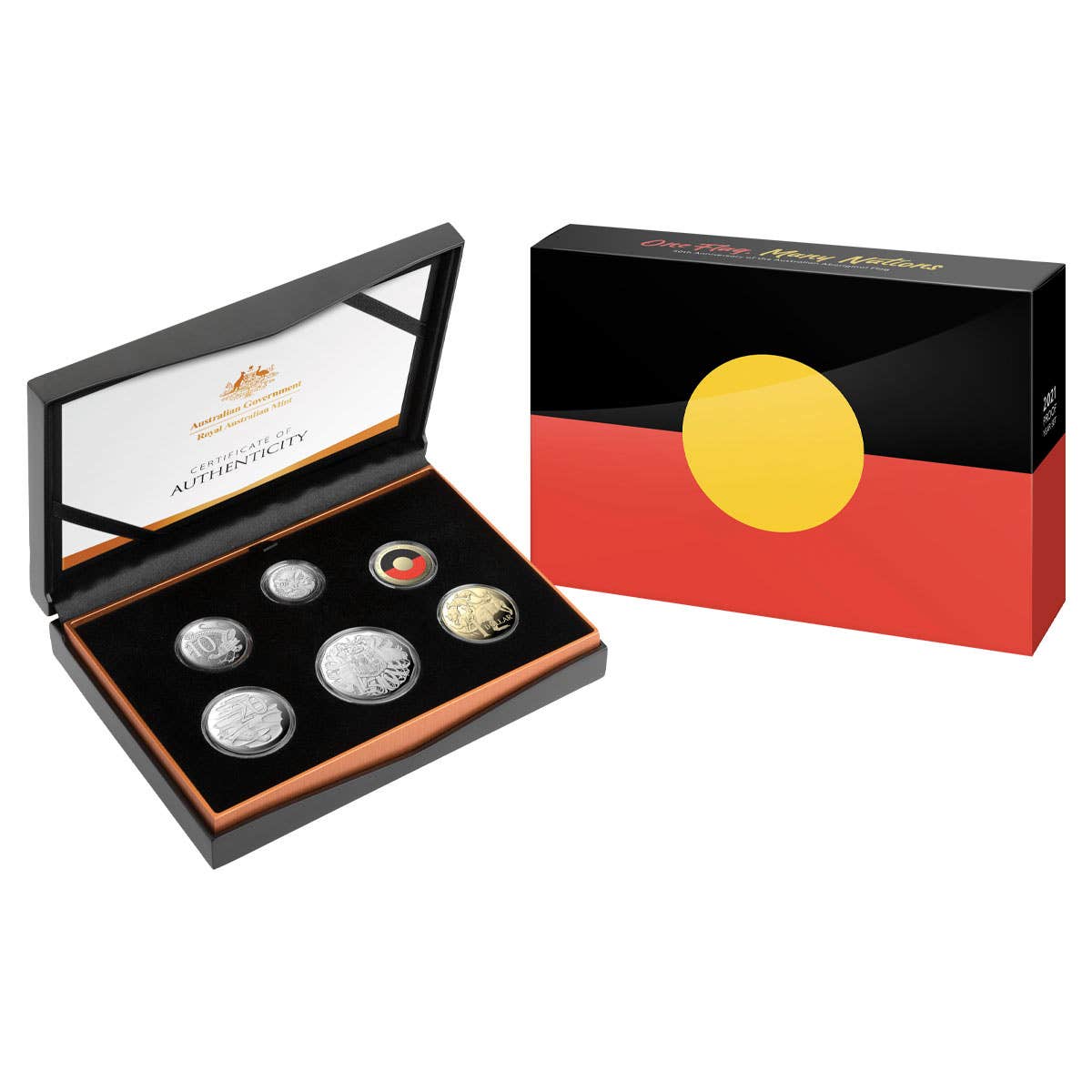Australia 2021 6-Coin Proof Set – Downies Collectables