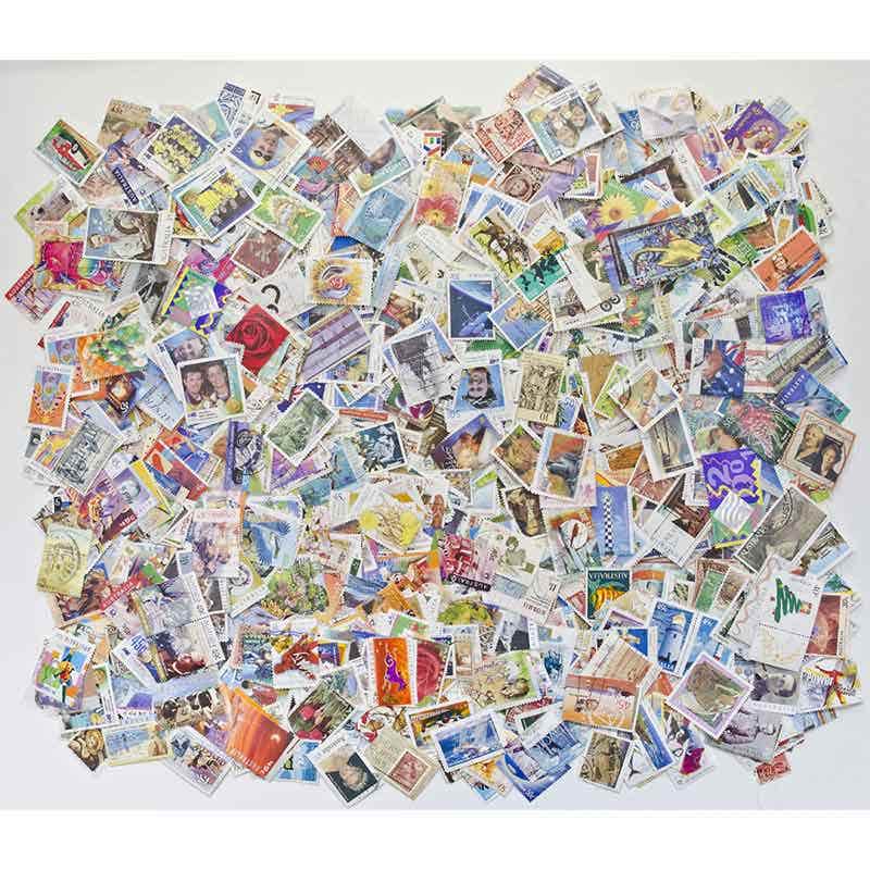 1966-2000s 1,500-Stamp Set Fine Used
