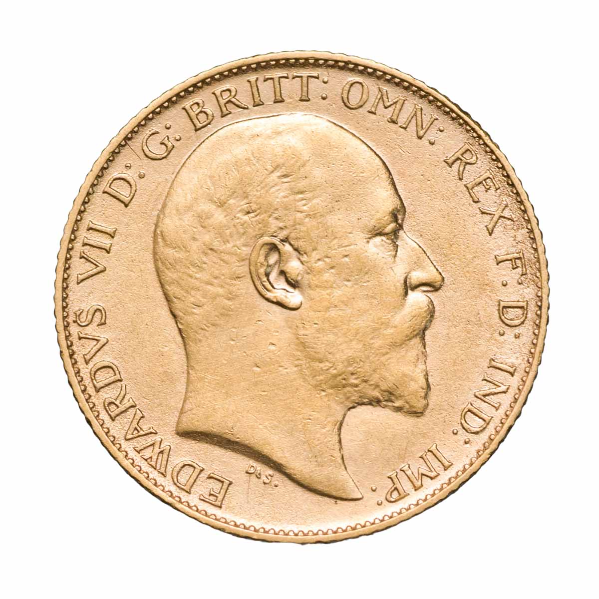 Edward VII 1904P Gold Half Sovereign Very Fine