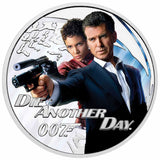 James Bond Die Another Day 2022 50c Coloured 1/2oz Silver Proof Coin