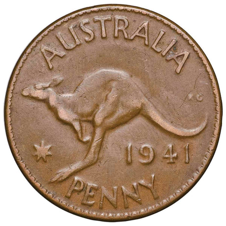 1940K.G & 1941K.G Penny Pair Very Fine