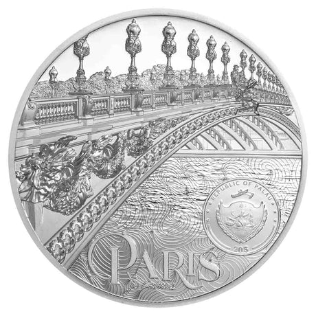 Tiffany Art Paris 2021 $20 Ultra High Relief 3oz Silver Proof Coin