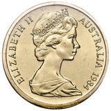 Australia 1984 $1 Mob of Roos Aluminium-Bronze Specimen Coin