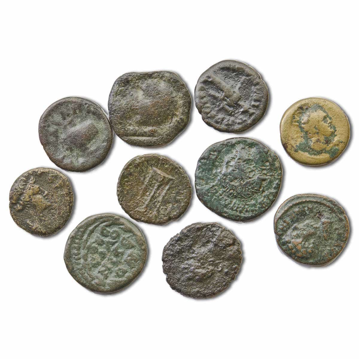 Roman Provincial Bronze Pack of Ten Fair-Very Fine