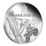 James Bond For Your Eyes Only 40th Anniversary 2021 $1 1oz Silver Proof Coin
