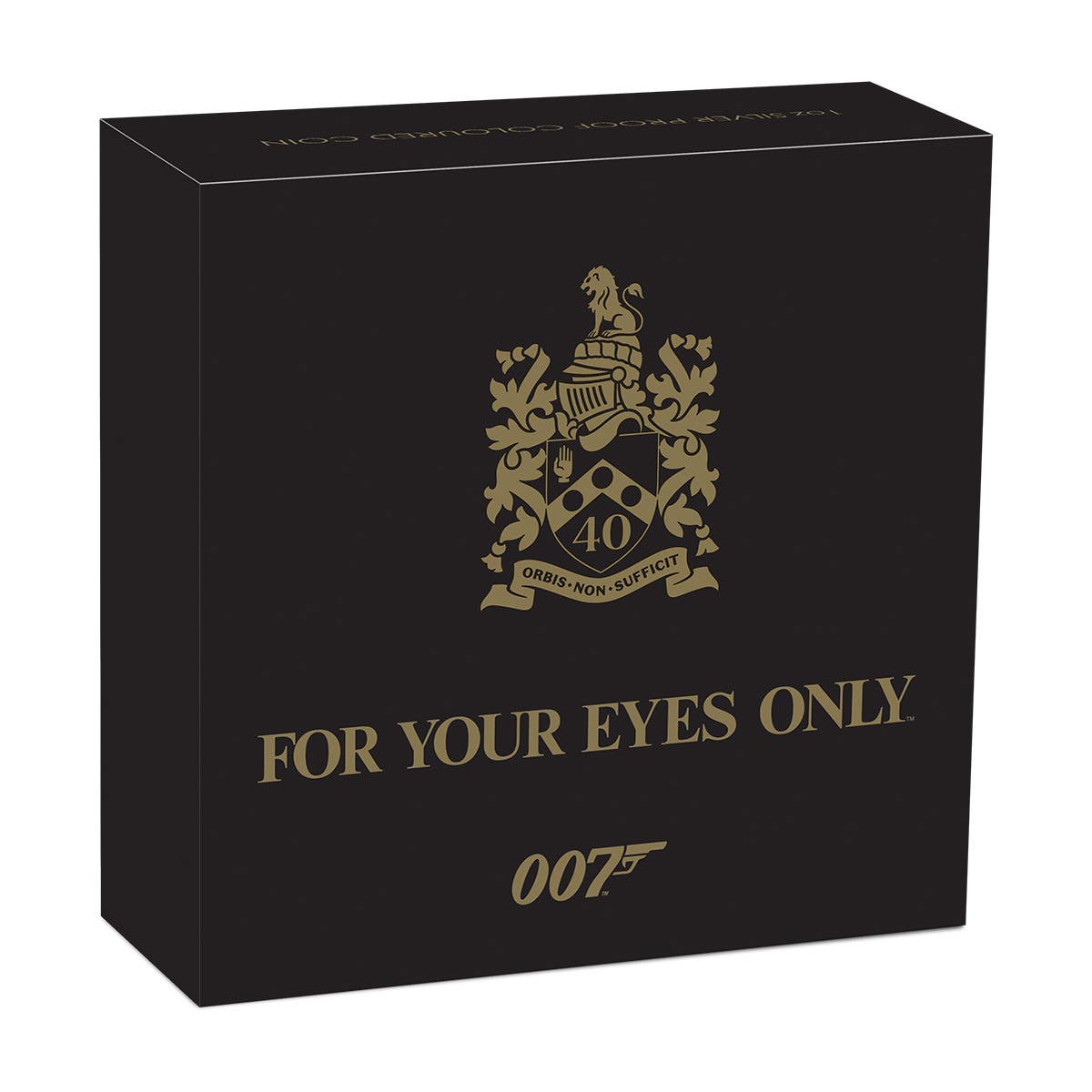 James Bond For Your Eyes Only 40th Anniversary 2021 $1 1oz Silver Proof Coin