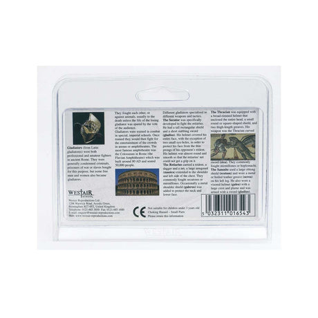 Roman Gladiator Pewter Figures