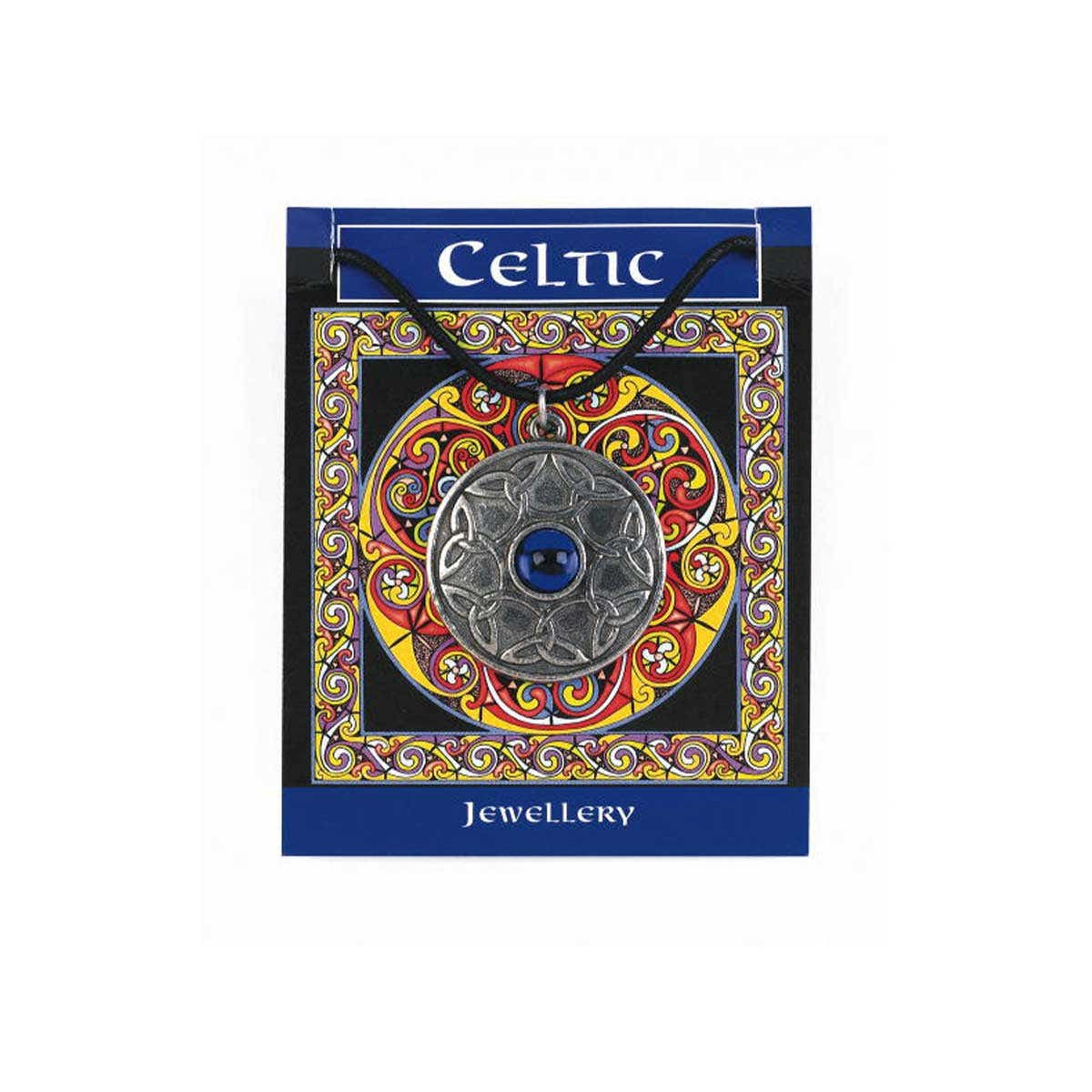 Celtic Interlaced Gem Pendant