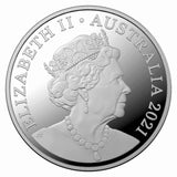 Mungo Footprint 2021 $1 Silver Proof Coin