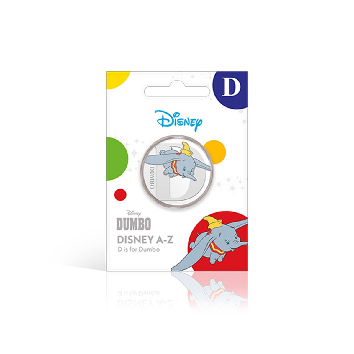 Disney D is for Dumbo Silver-Plated Commemorative