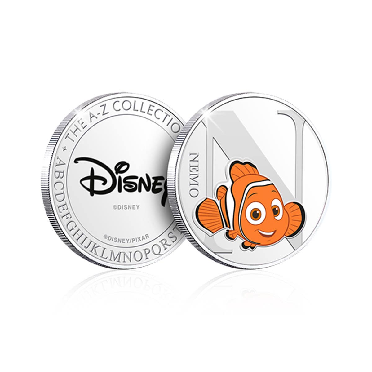 Disney N is for Nemo Silver-Plated Commemorative