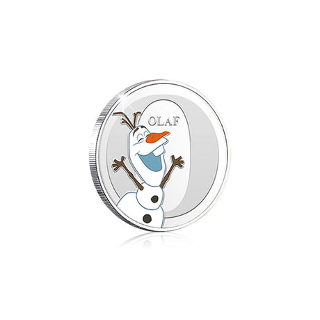 Disney O is for Olaf Silver-Plated Commemorative