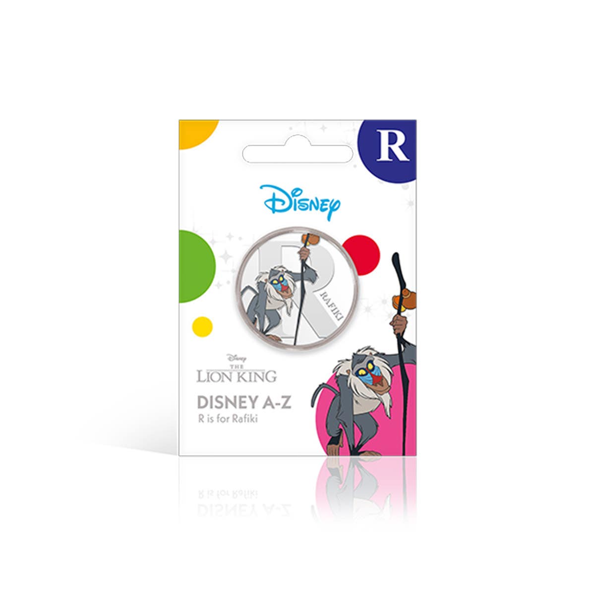 Disney R is for Rafiki Silver-Plated Commemorative