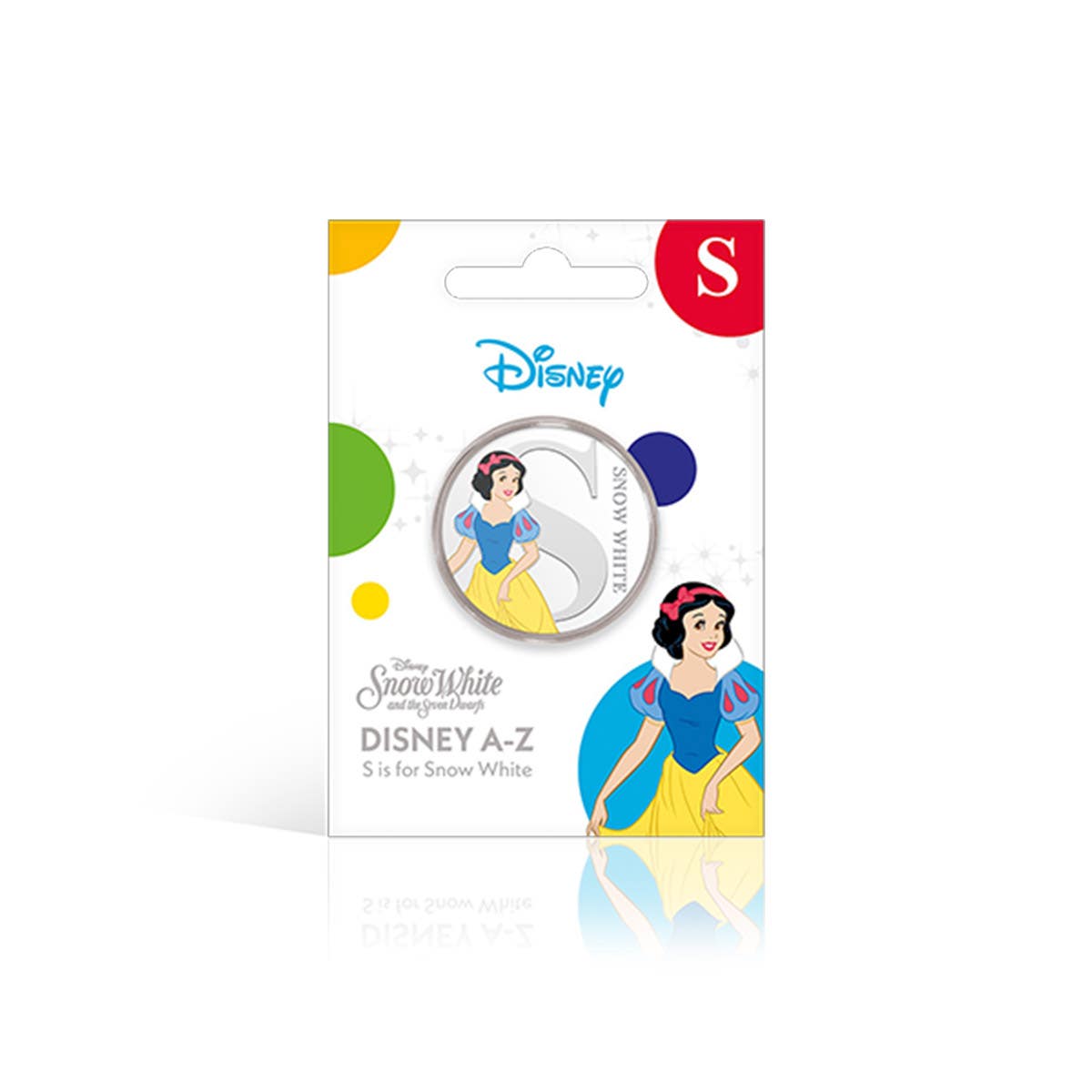 Disney S is for Snow White Silver-Plated Commemorative