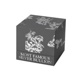 Bullion of the World 2022 £10 1kg Silver Antique Cubed Coin