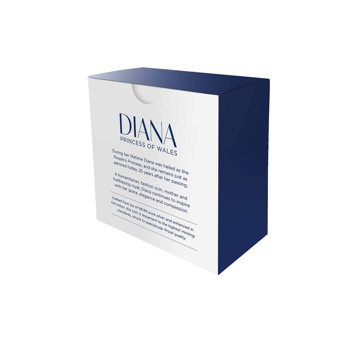 Diana Princess of Wales 2022 $5 1oz Silver Proof Coin