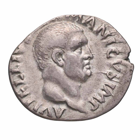Vitellius 69AD Silver Denarius good Very Fine