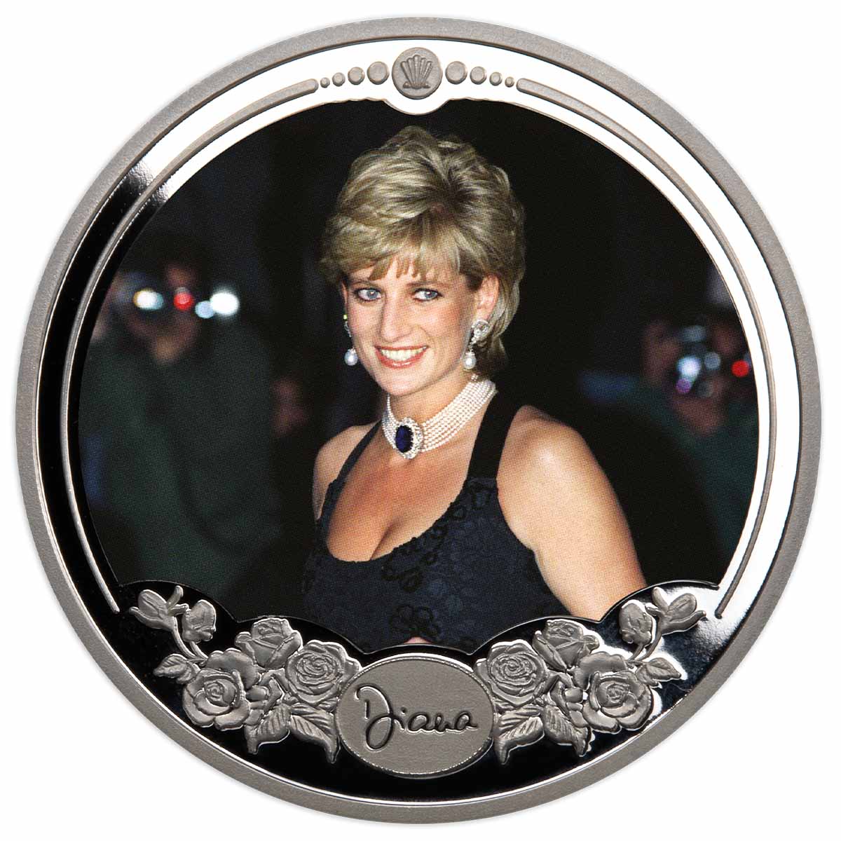 Diana, Portraits of a Princess - Fateful Evening Silver Prooflike