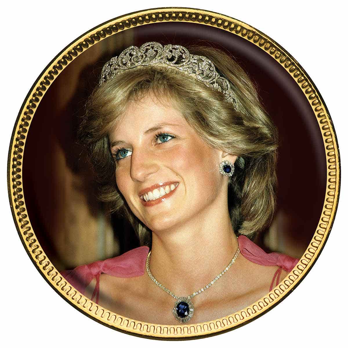 Diana Princess of Wales Enamel Penny Collection