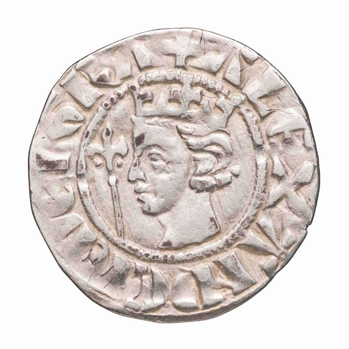 Scotland 1249-86 Alexander III Silver Sterling  almost Very Fine-Very Fine