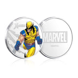 Marvel® X-Men Coloured Silver Prooflike Medallion