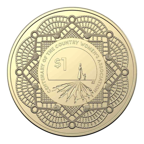 Australia Country Women's Association Centenary 2022 $1 Uncirculated Coin