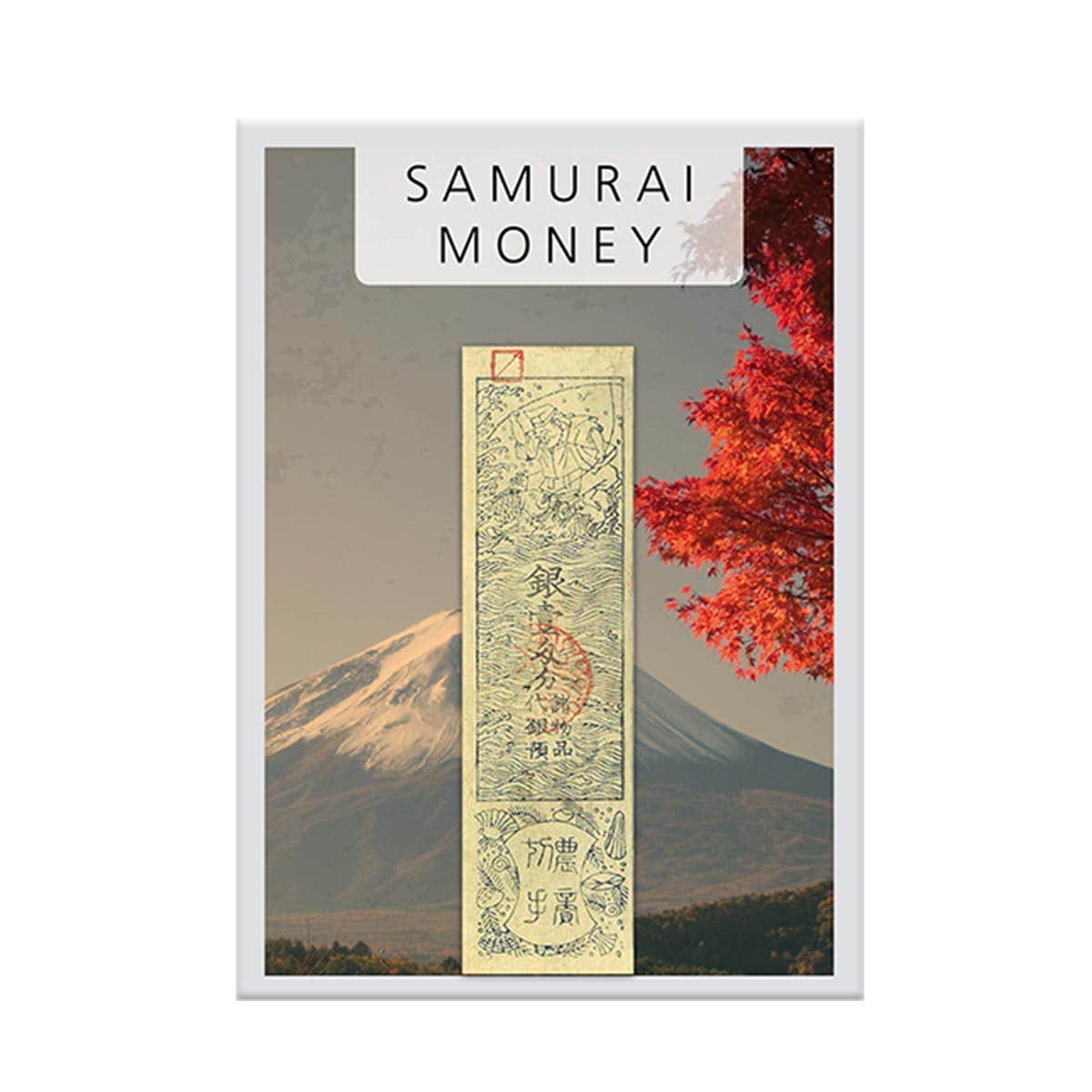 Paper Money of the Samurai 1869 1 Monme Note Fine-Very Fine